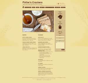Recipes & Pairings Page
